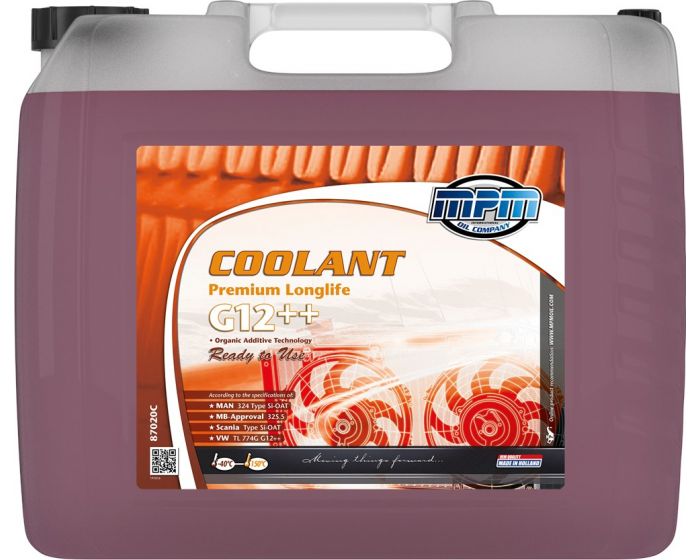 Liquide-de-refroidissement-Coolant-Premium-Longlife--40°C-G12++-Ready-to-Use-20l-Jerrycan