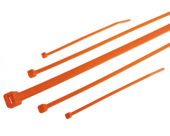 Attache-câbles-2,5-mm-200-mm-Orange-100p.-Poche